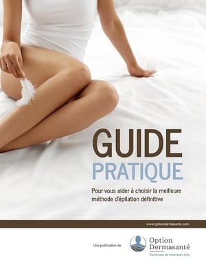 couverture guide pratique pour épilation laser